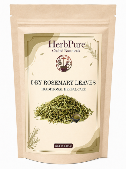 HerbPure Dried Rosemary Leaves – 100% Pure & Natural