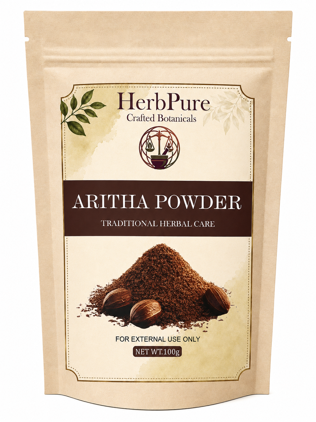HerbPure Reetha Powder – 100% Pure & Natural