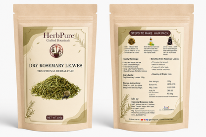 HerbPure Dried Rosemary Leaves – 100% Pure & Natural