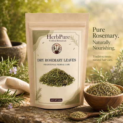 HerbPure Dried Rosemary Leaves – 100% Pure & Natural
