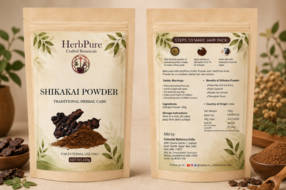 HerbPure Shikakai Powder – 100% Pure & Natural
